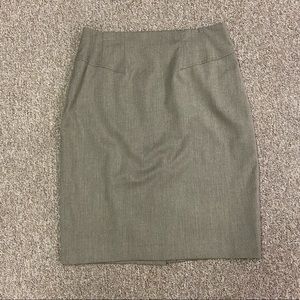 Ann Taylor Tan Pencil Skirt